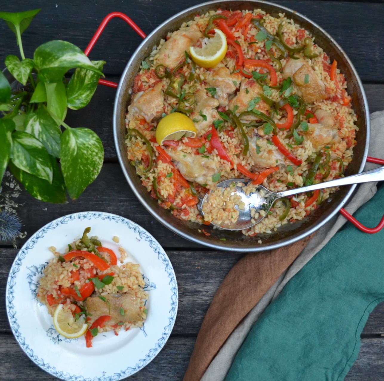 Chicken Paella チキンパエリア US Southern Kitchen