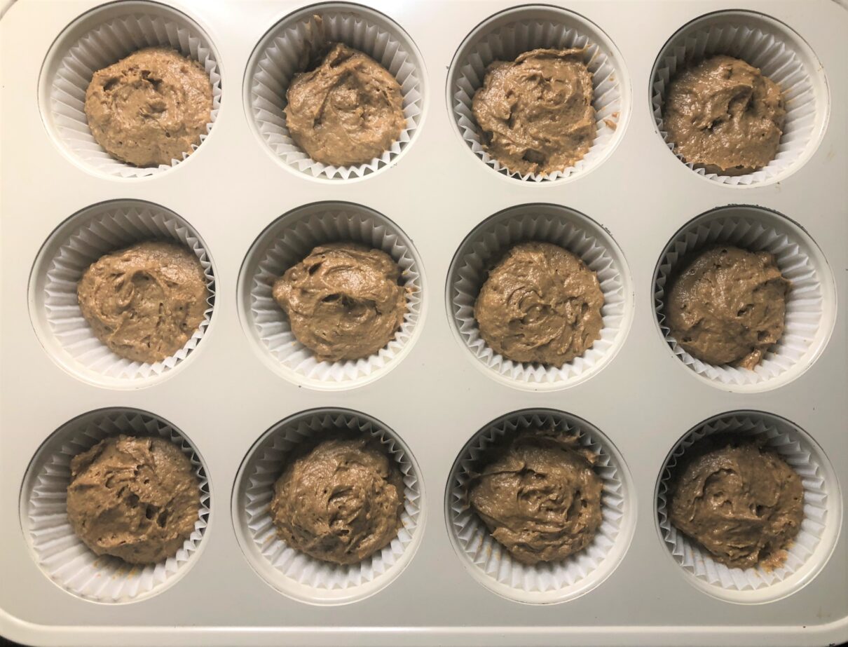 ジンジャーブレッドカップケーキのレシピ