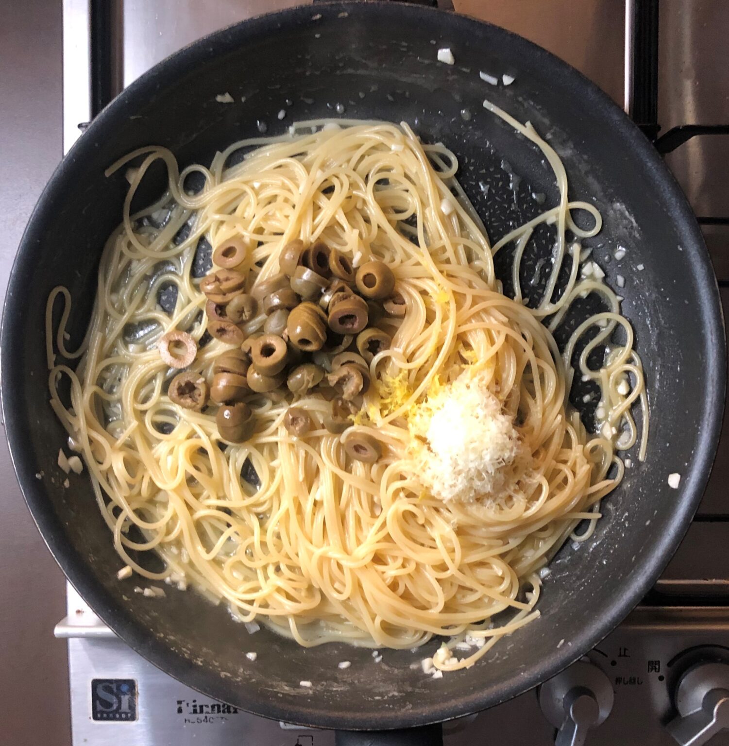 Green Olive Pasta グリーンオリーブパスタ US Southern Kitchen