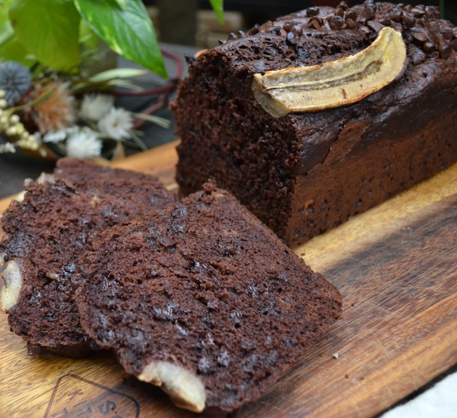 Chocolate Banana Bread チョコレートバナナブレッド US Southern Kitchen