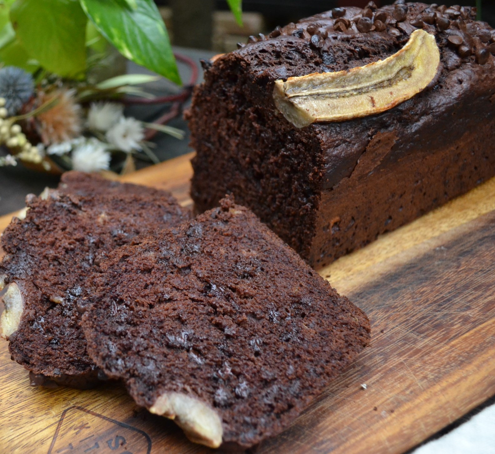 Chocolate Banana Bread チョコレートバナナブレッド US Southern Kitchen