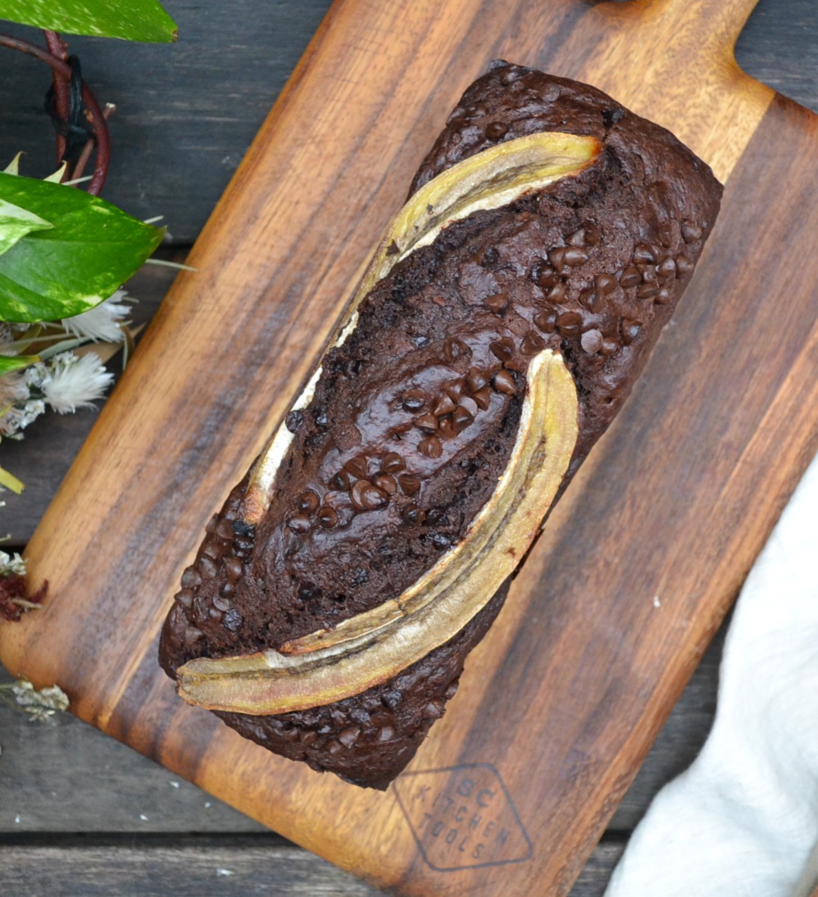 Chocolate Banana Bread チョコレートバナナブレッド US Southern Kitchen