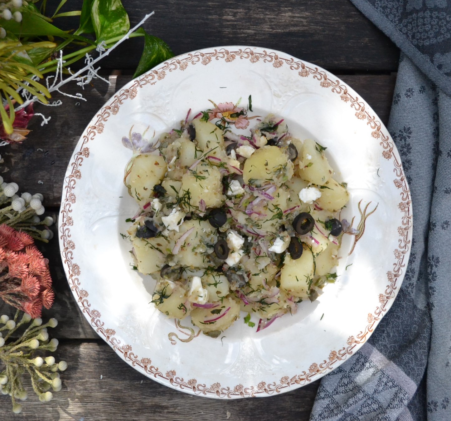 Greek Potato Salad グリークポテトサラダ US Southern Kitchen