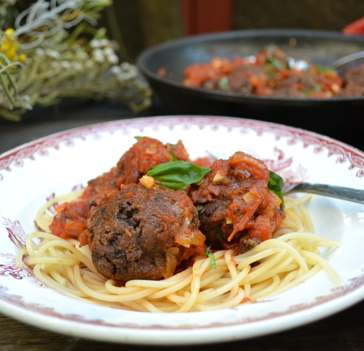 Black Bean Meatball ブラックビーンミートボール US Southern Kitchen