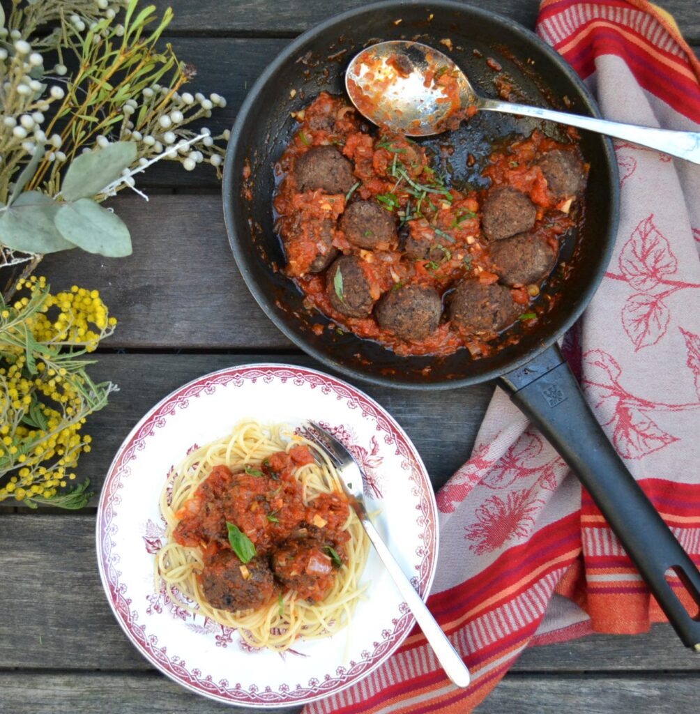 Black Bean Meatball ブラックビーンミートボール US Southern Kitchen