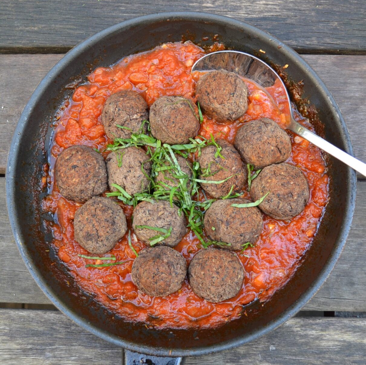 Black Bean Meatball ブラックビーンミートボール US Southern Kitchen