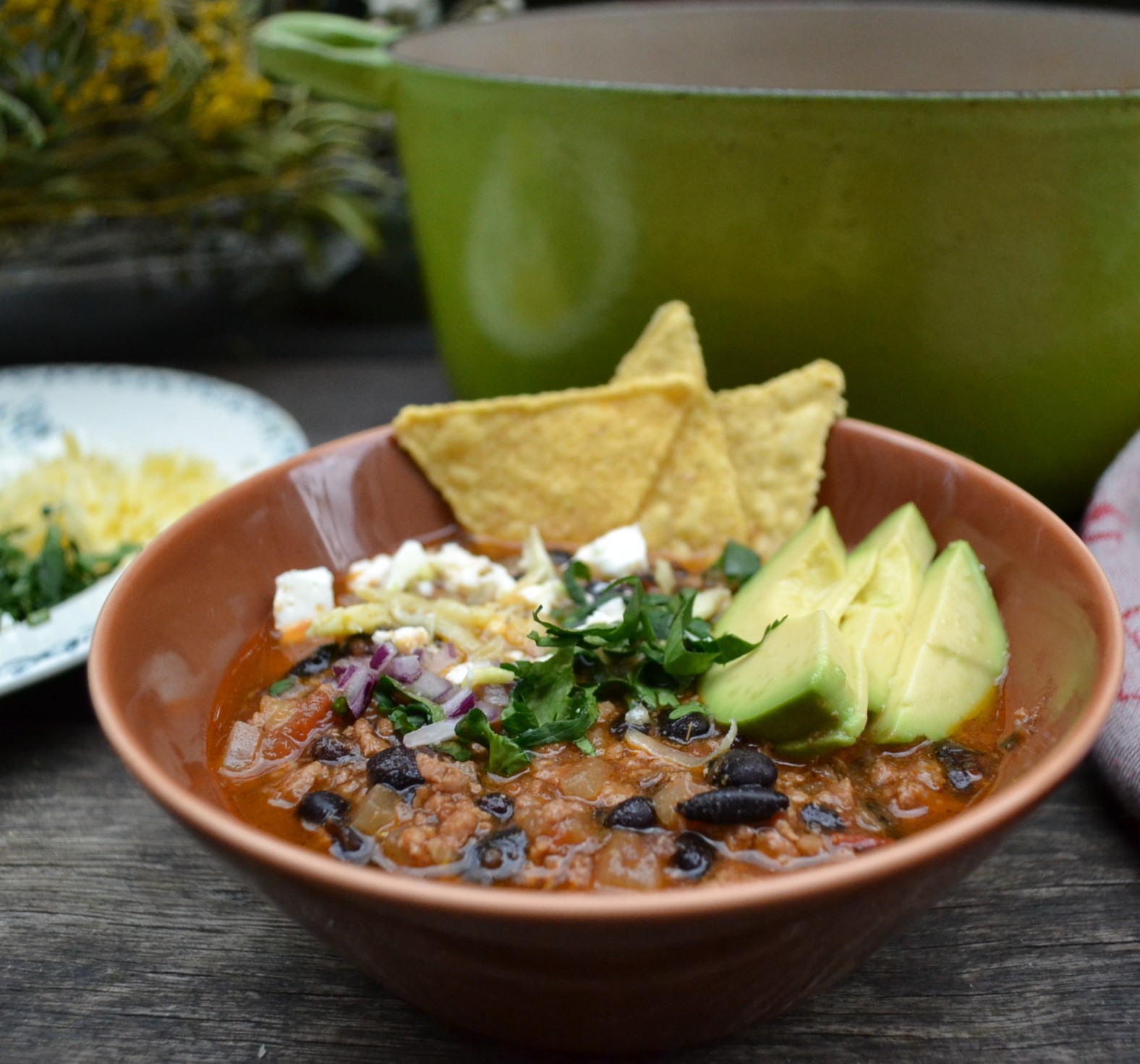 Black Bean Chili ブラックビーンチリ US Southern Kitchen