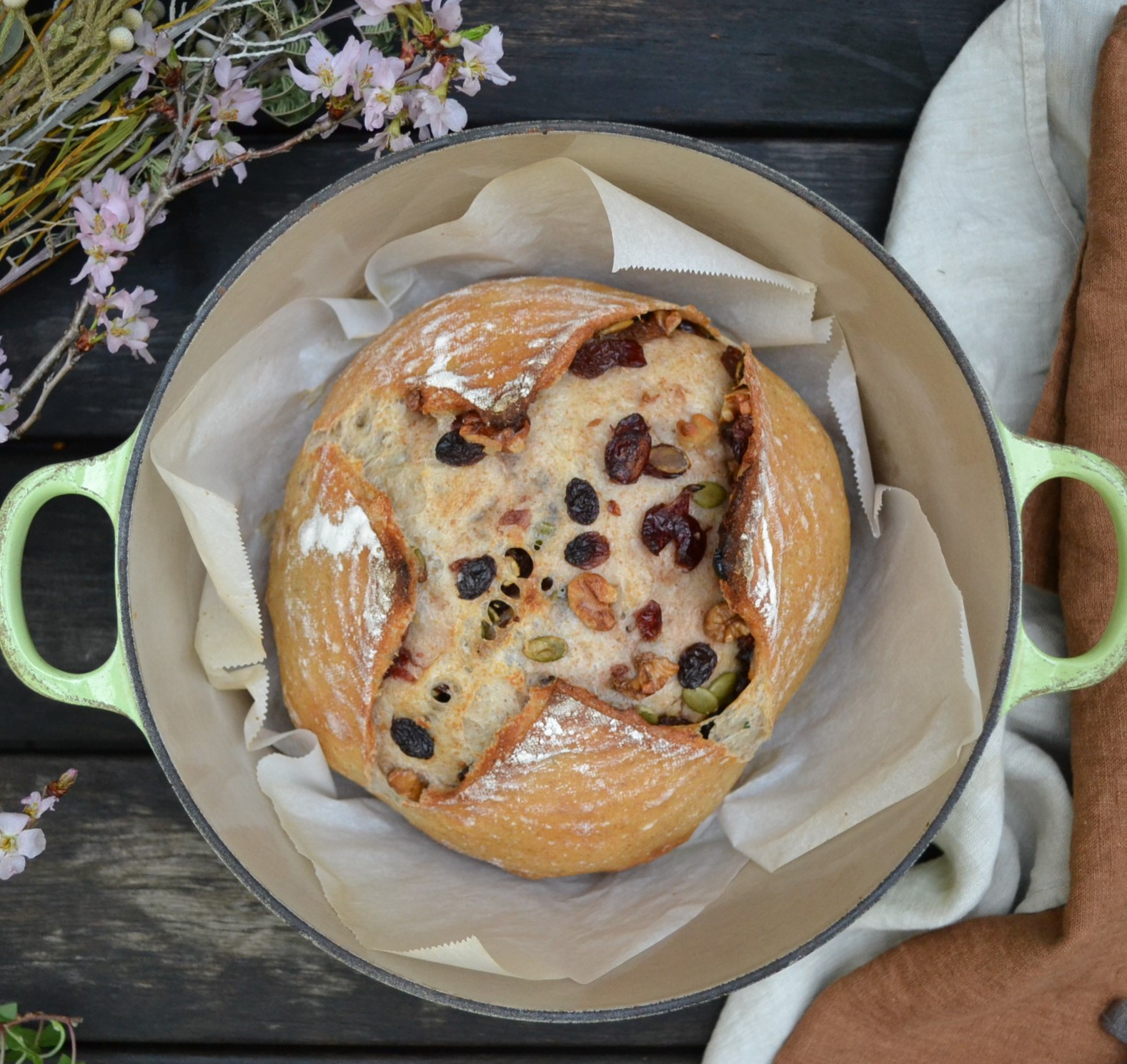 Raisin and Nut Bread レーズンナッツブレッド US Southern Kitchen