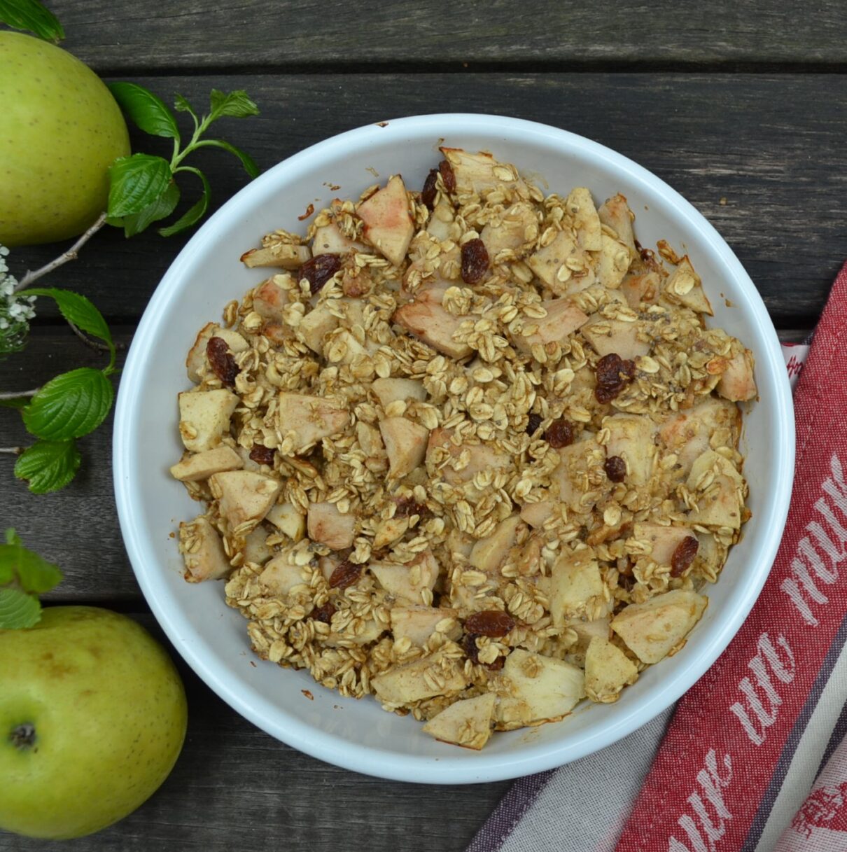 Baked Apple Oatmeal ベイクドアップルオートミール US Southern Kitchen