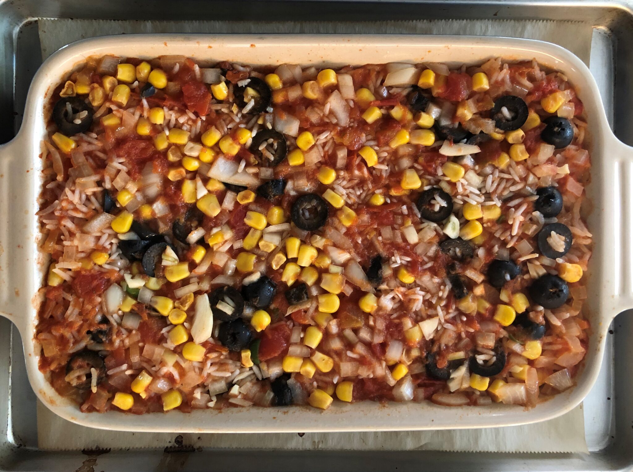 Mexican Rice Casserole メキシカンライスキャセロール US Southern Kitchen