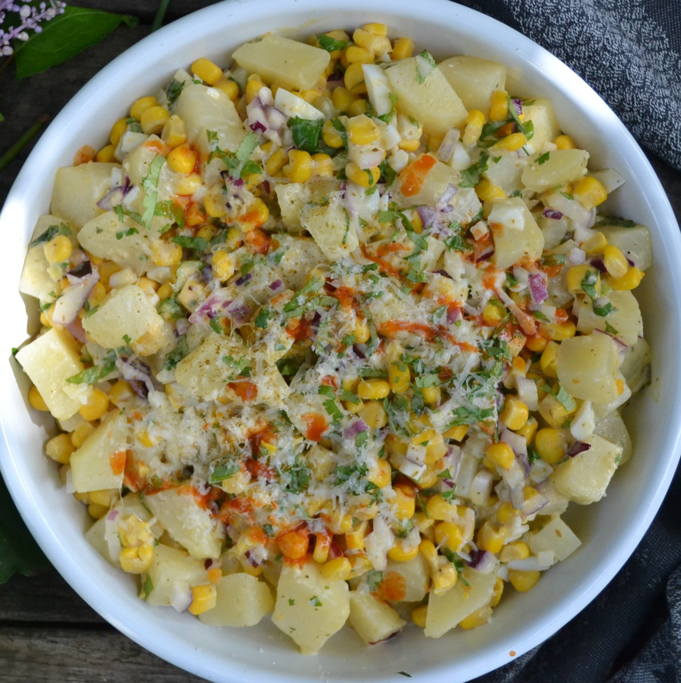Mexican Corn Potato Salad メキシカンコーンポテトサラダ US Southern Kitchen