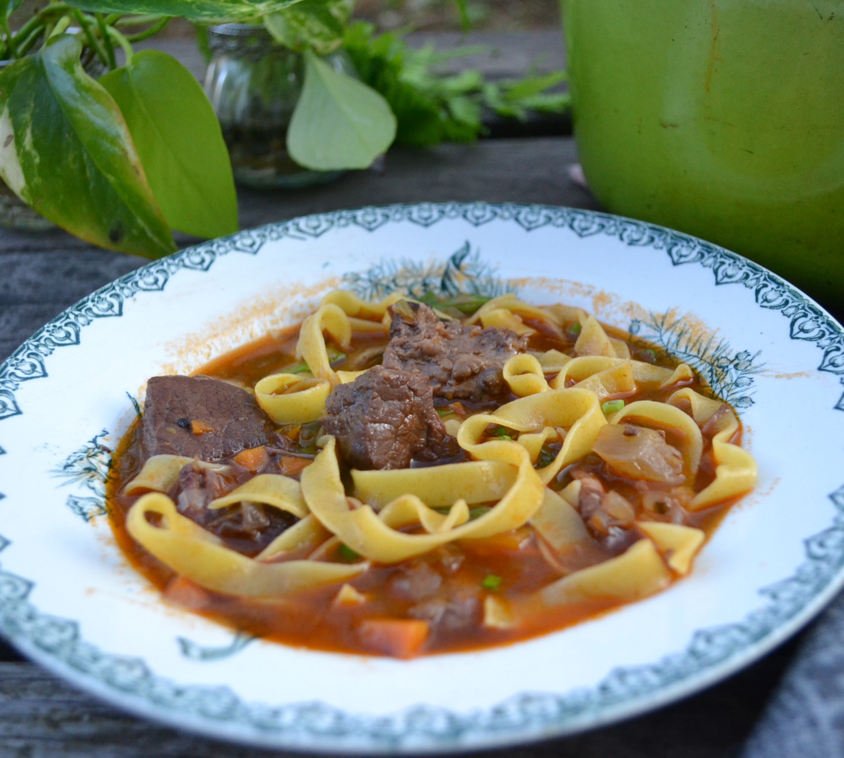 Beef Noodle Soup ビーフヌードルスープ US Southern Kitchen