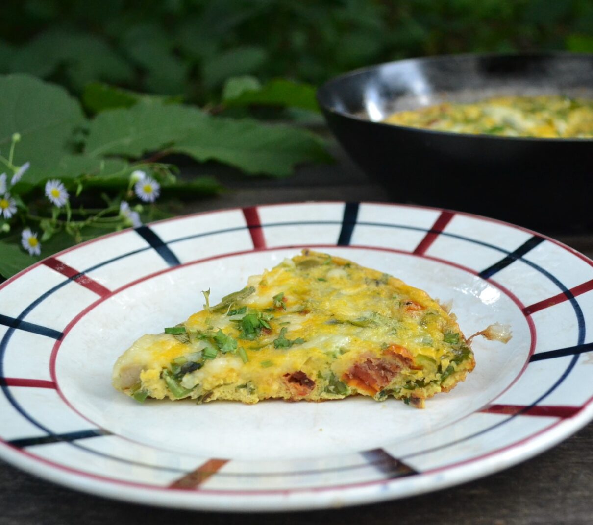 Sundried Tomato Frittata ドライトマトのフリッタータ US Southern Kitchen
