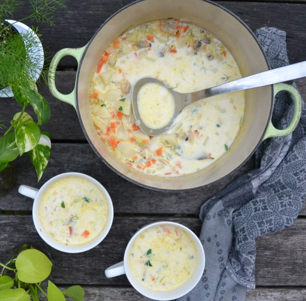 Clam Chowder クラムチャウダー – US Southern Kitchen