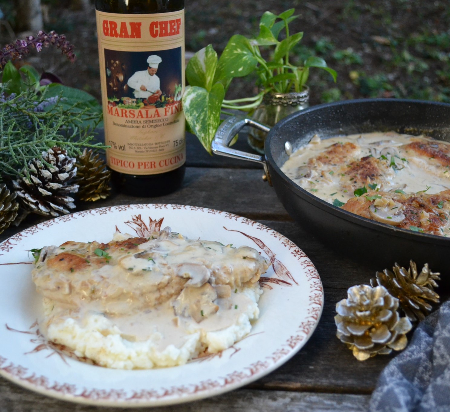  Louise's Italian Cafe チキンマルサラ レシピ