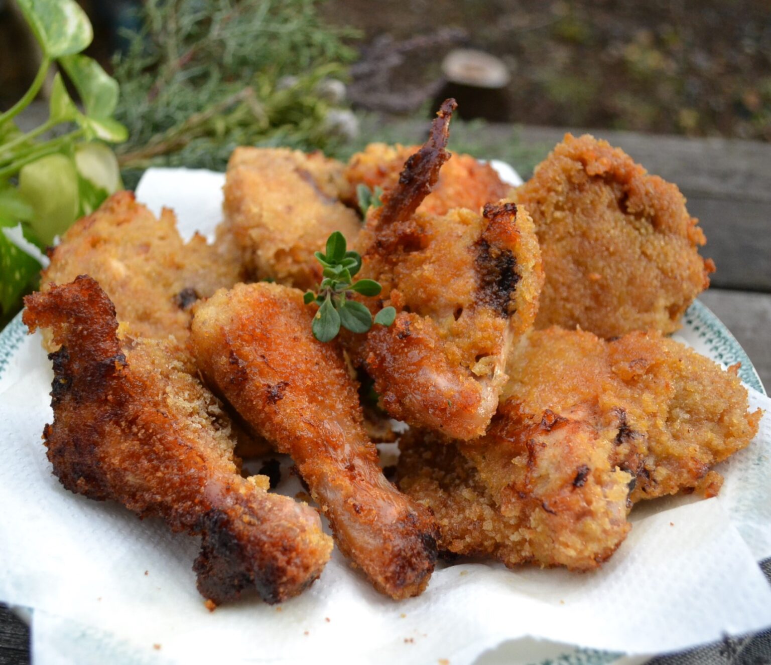 OvenBaked Fried Chicken オーブンで焼くフライドチキン US Southern Kitchen
