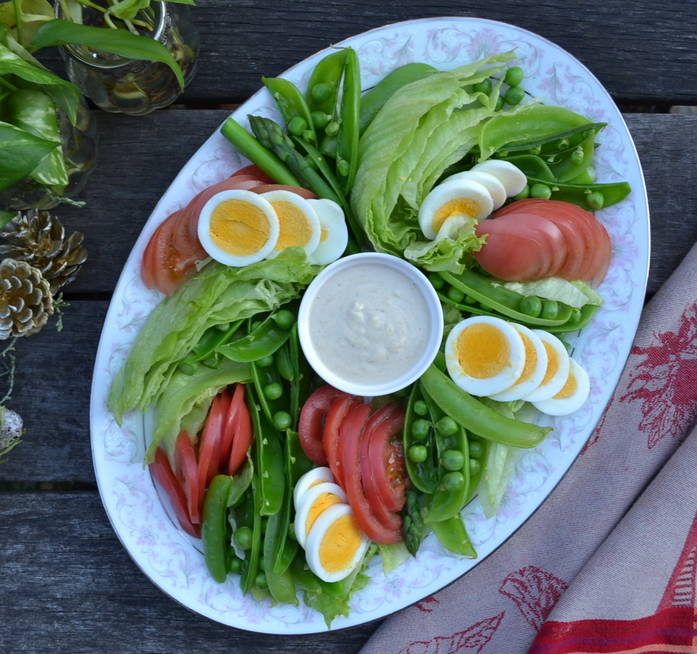 クリーミータヒニドレッシングのレシピ