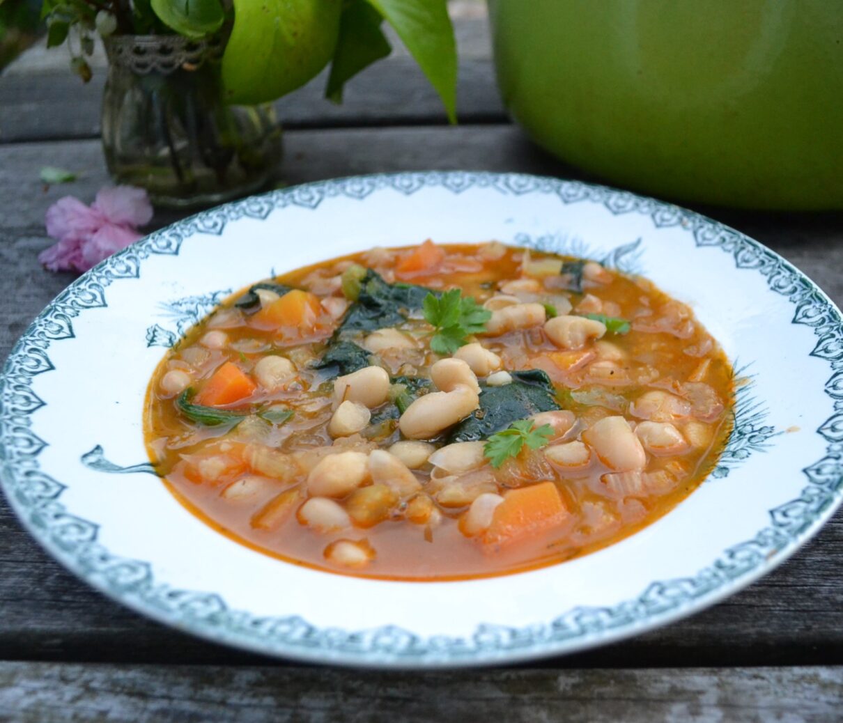 Tuscan White Bean Soup トスカンホワイトビーンスープ US Southern Kitchen