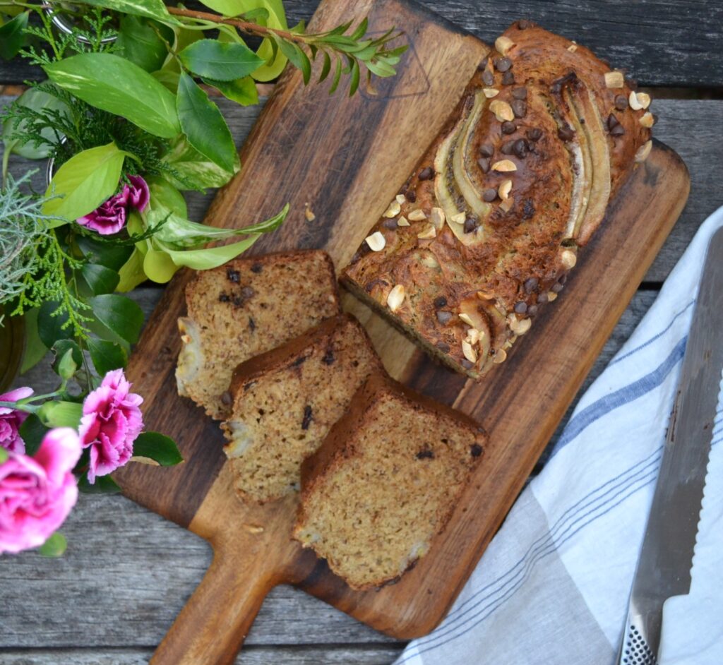Peanut Butter Banana Bread ピーナッツバターバナナブレッド